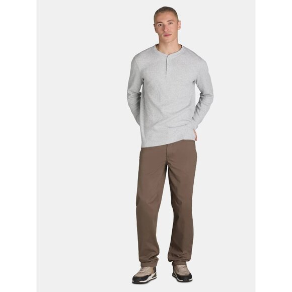 George Men's and Big Men's Premium 5 Pocket Pant, Size 44x30, Slim Fit, Mid-Rise - Picture 4 of 5